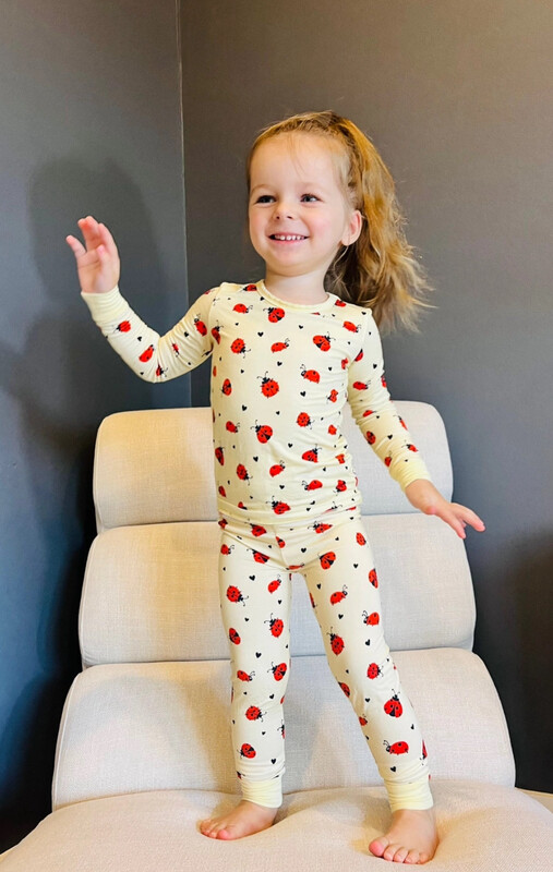Dreamy Bamboo Two Piece PJ Ladybug