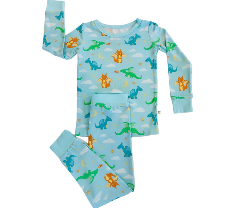 Dreamy Bamboo Two Piece PJ Dragon