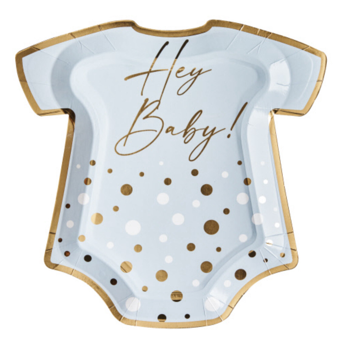 Sophistiplate Onesie Salad Plate Blue