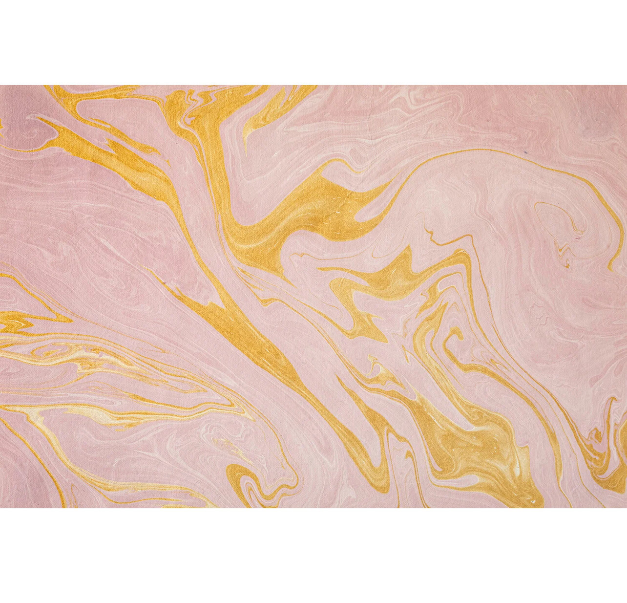 H&amp;C Placemats Pink &amp; Gold Marbled