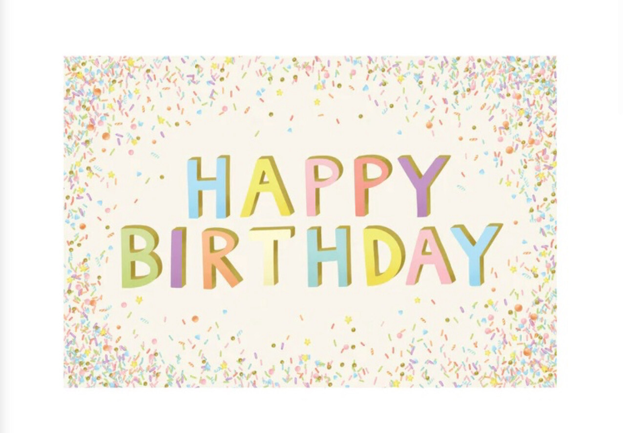 H&amp;C Serving Papers Happy Birthday