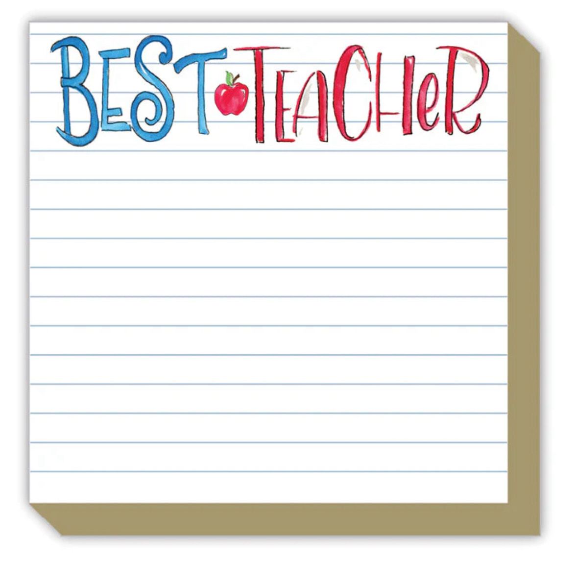 RB Luxe Notepad Best Teacher