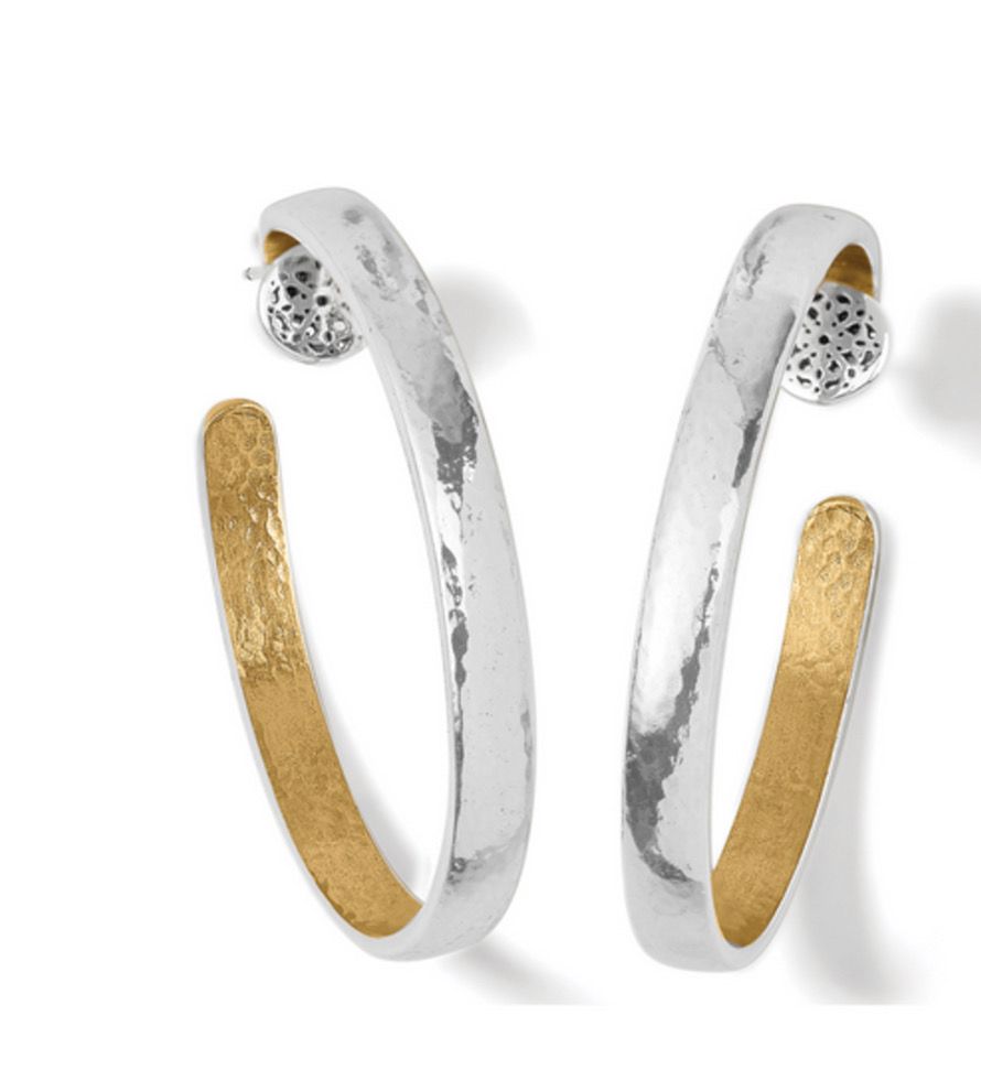 Ferrara Entrata Med Hoop Silver