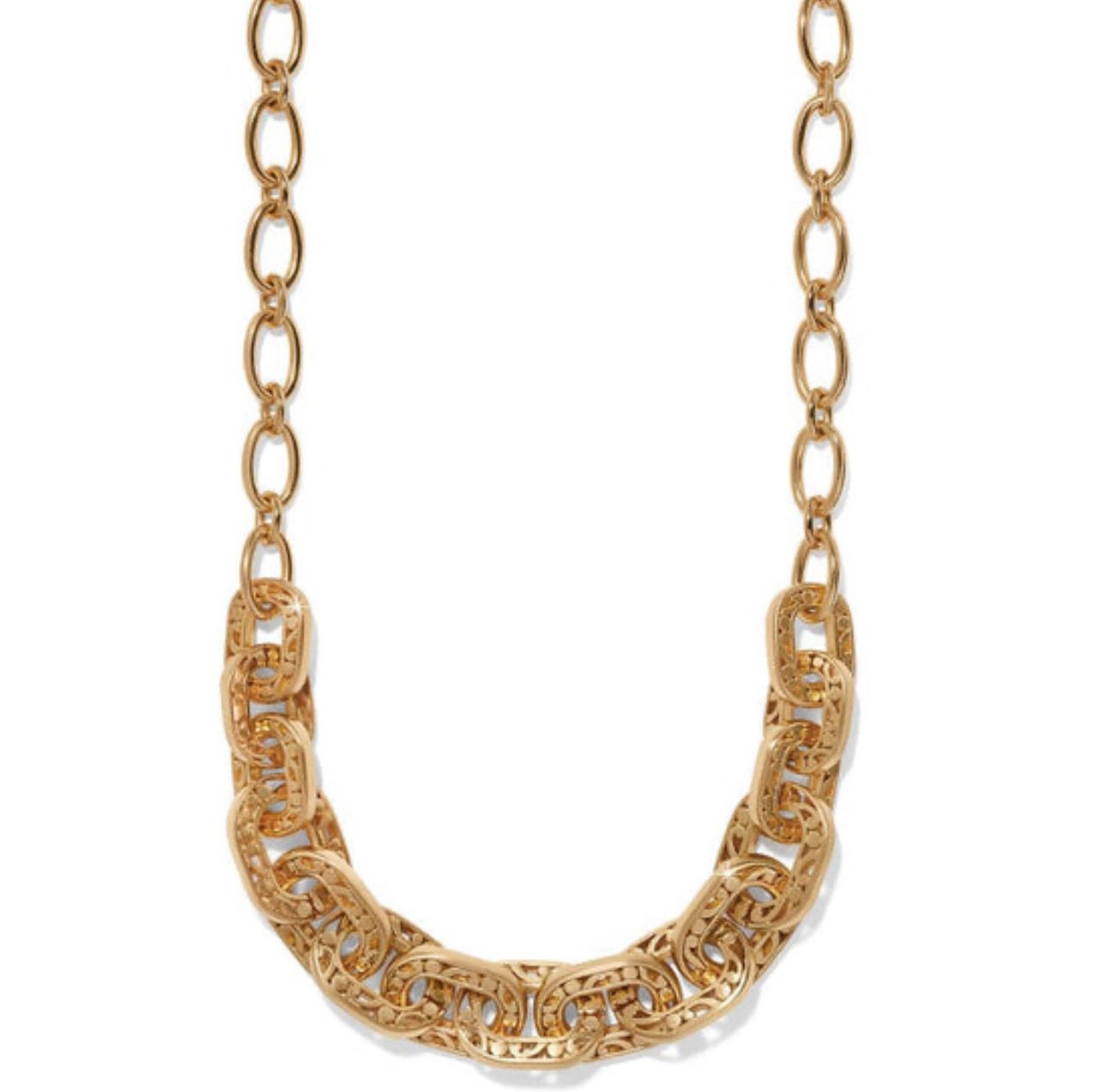 Contempo Linx Gld Necklace