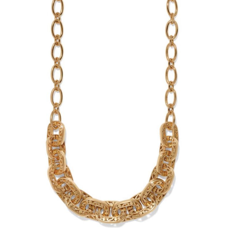 Contempo Linx Gld Necklace