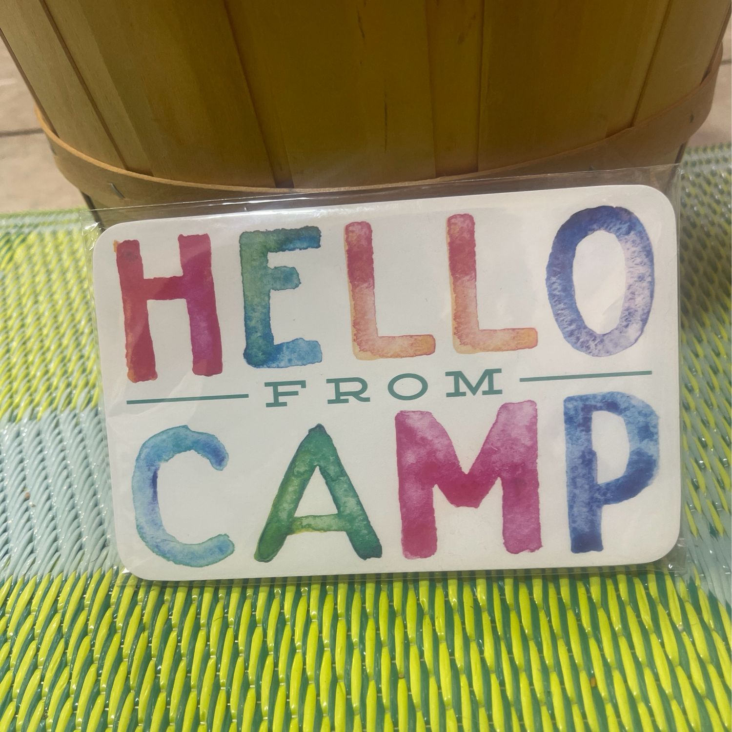 RB News From Camp Postcards
