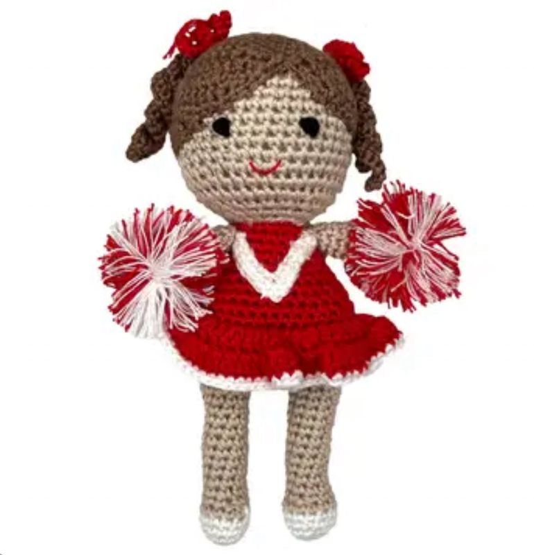 Petit Ami &amp; Zubels Football 7&quot; Rattle