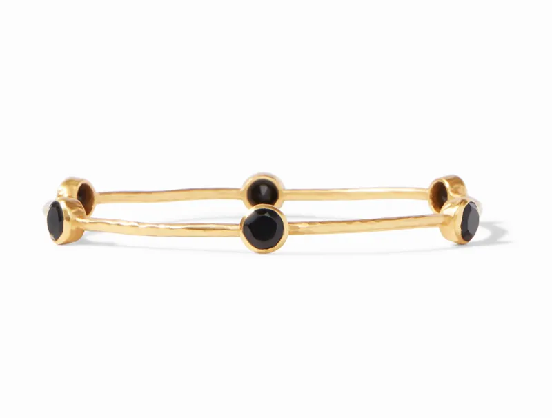 Julie Vos Milano Bangle Ob Blk