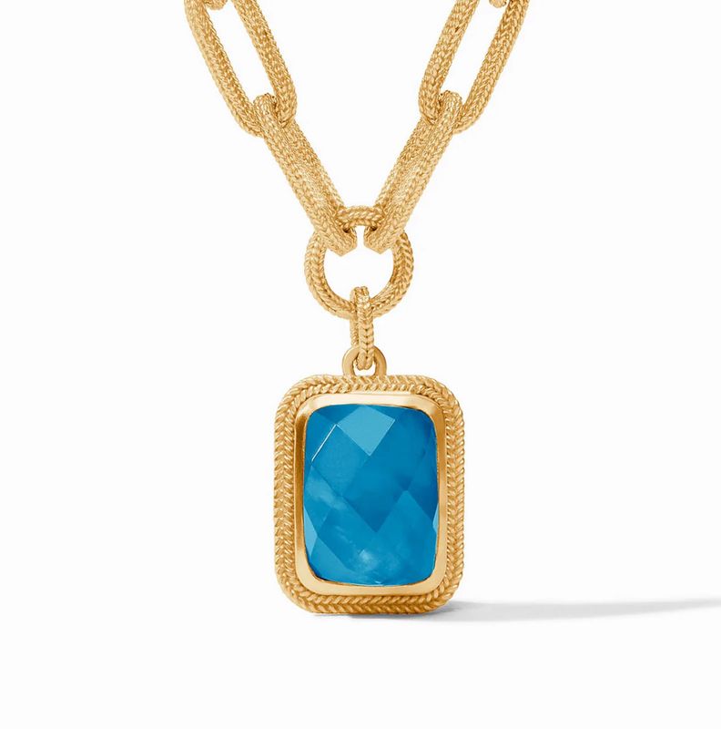 Cheval Paperclip Nck W London Blue Pendant