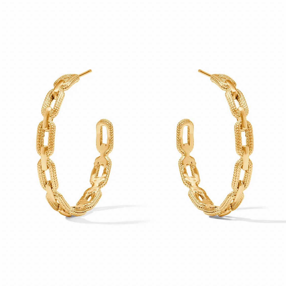 Chevel Paperclip Earring Lrg