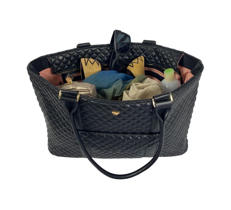Pursen Travel Tote Timeless Quilted