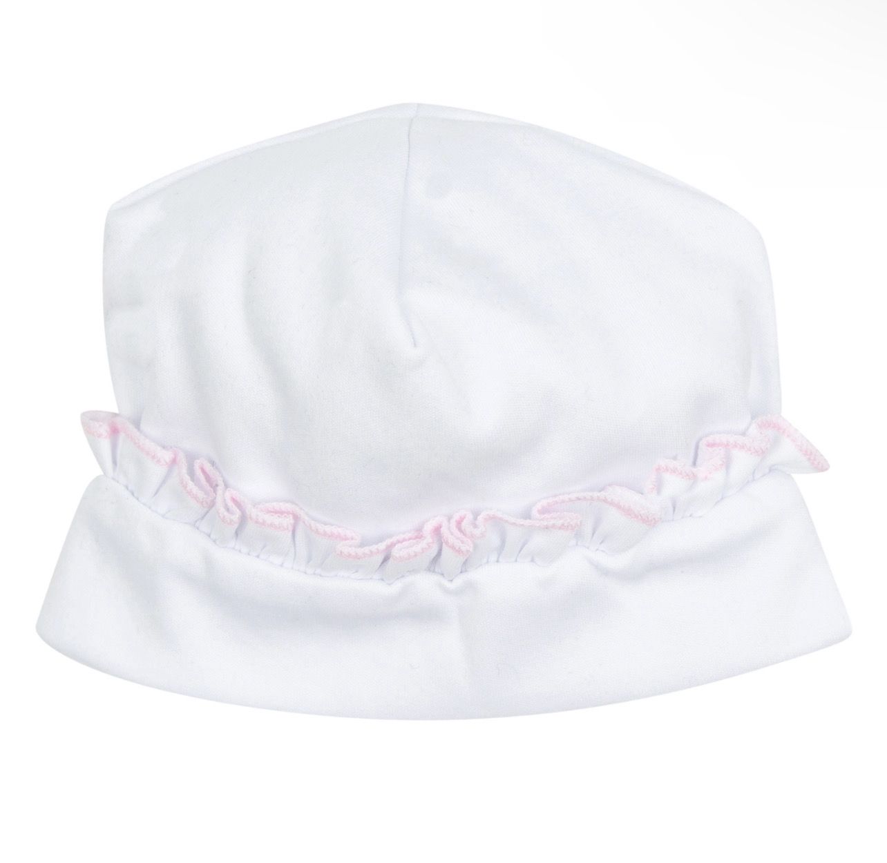 Magnolia Baby Hat Pink Trim
