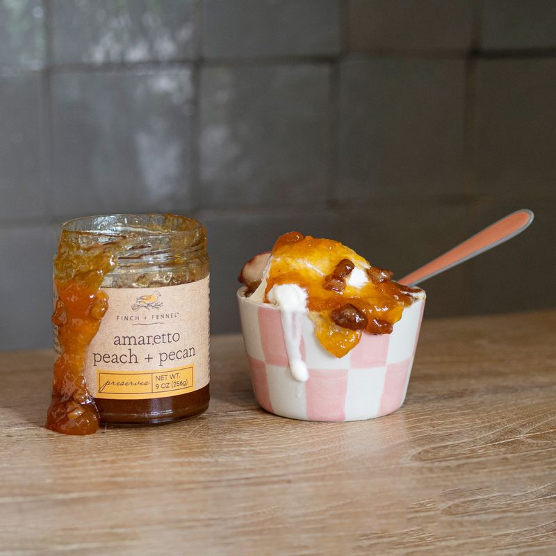 Finch + Fennel Amaretto Pecan Preserves