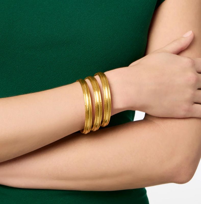 Cirque Bangle Gold Large