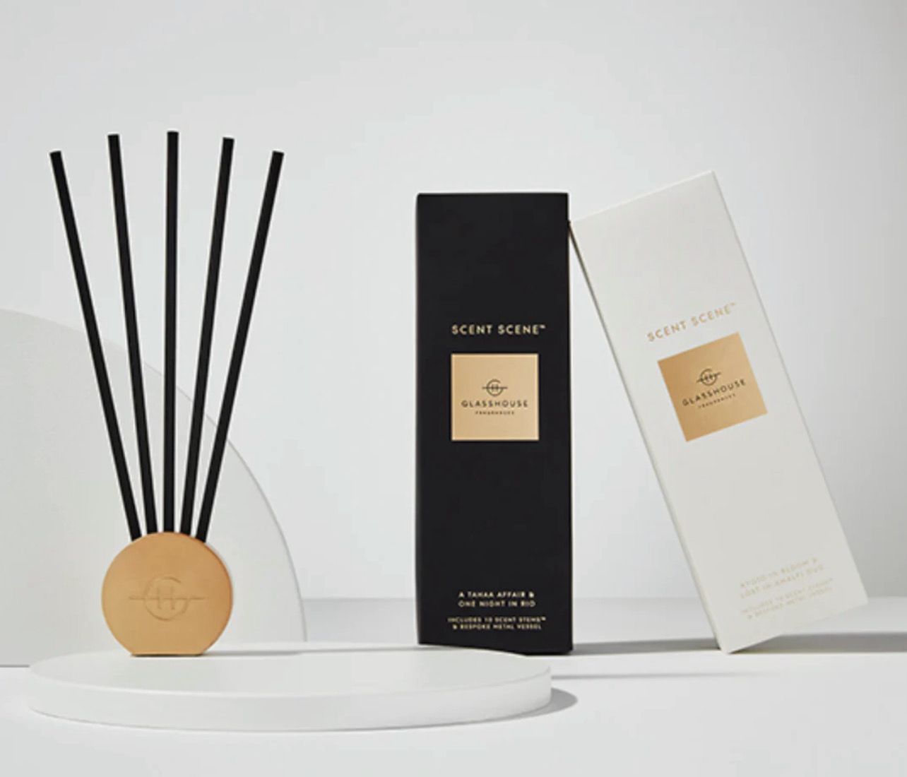 Glasshouse Scent Scene Metal Vessel