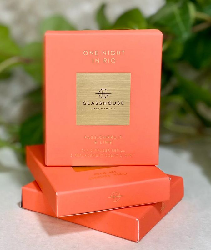 Glasshouse Car Diffuser Refill One Night In Rio