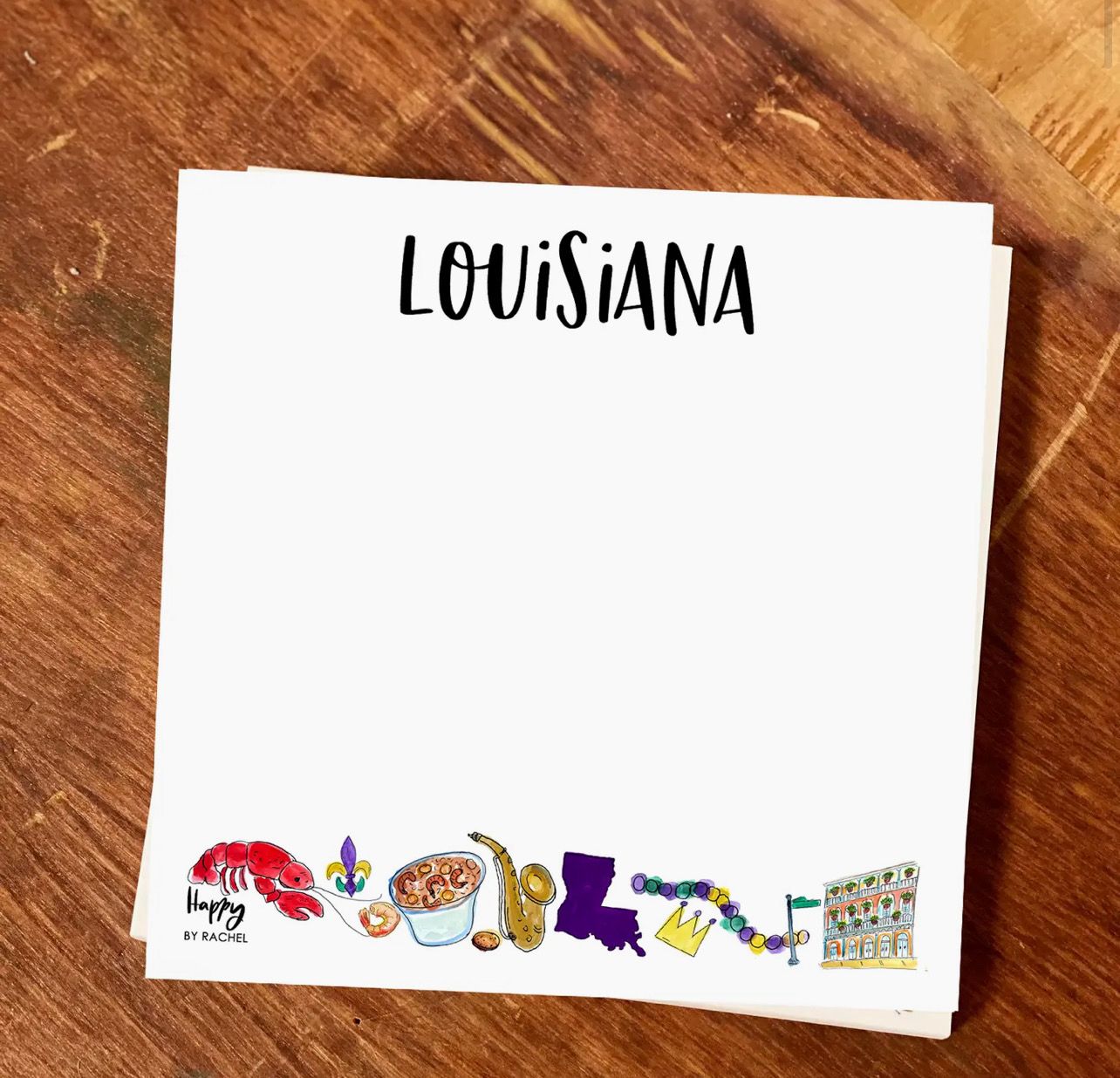 Happy By Rachel, La Notepad