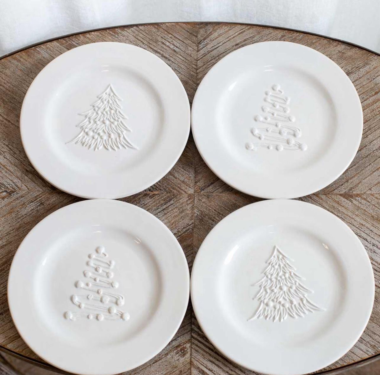 RS Stockbridge Tree Plates Set Of 4