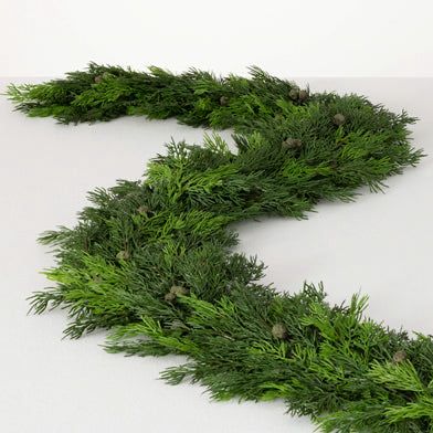Sullivans Cypress\berry Garland 6&#39;4&quot;