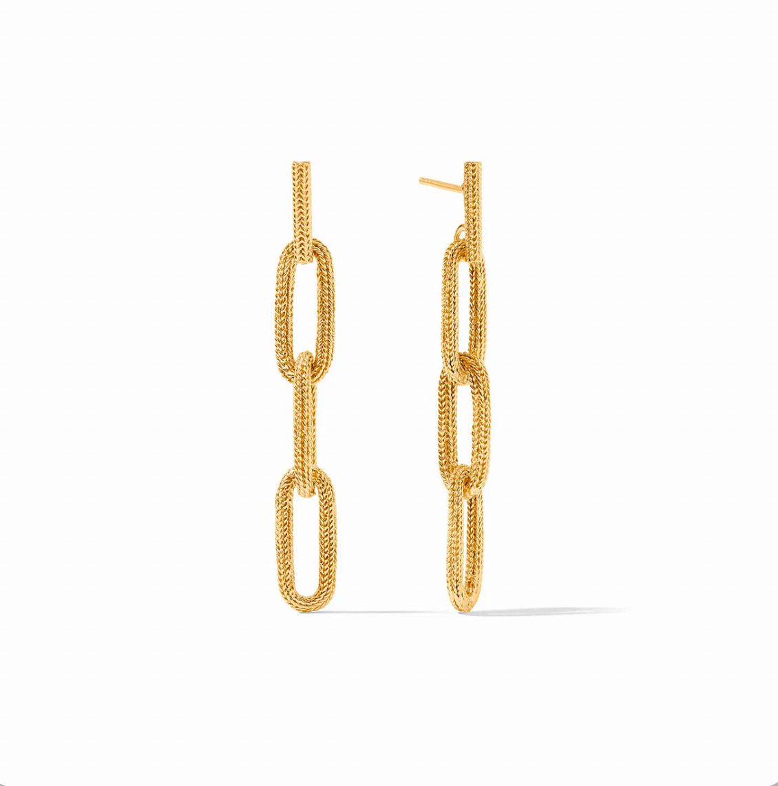 Julie Voss Cheval Paperclip Link Earring