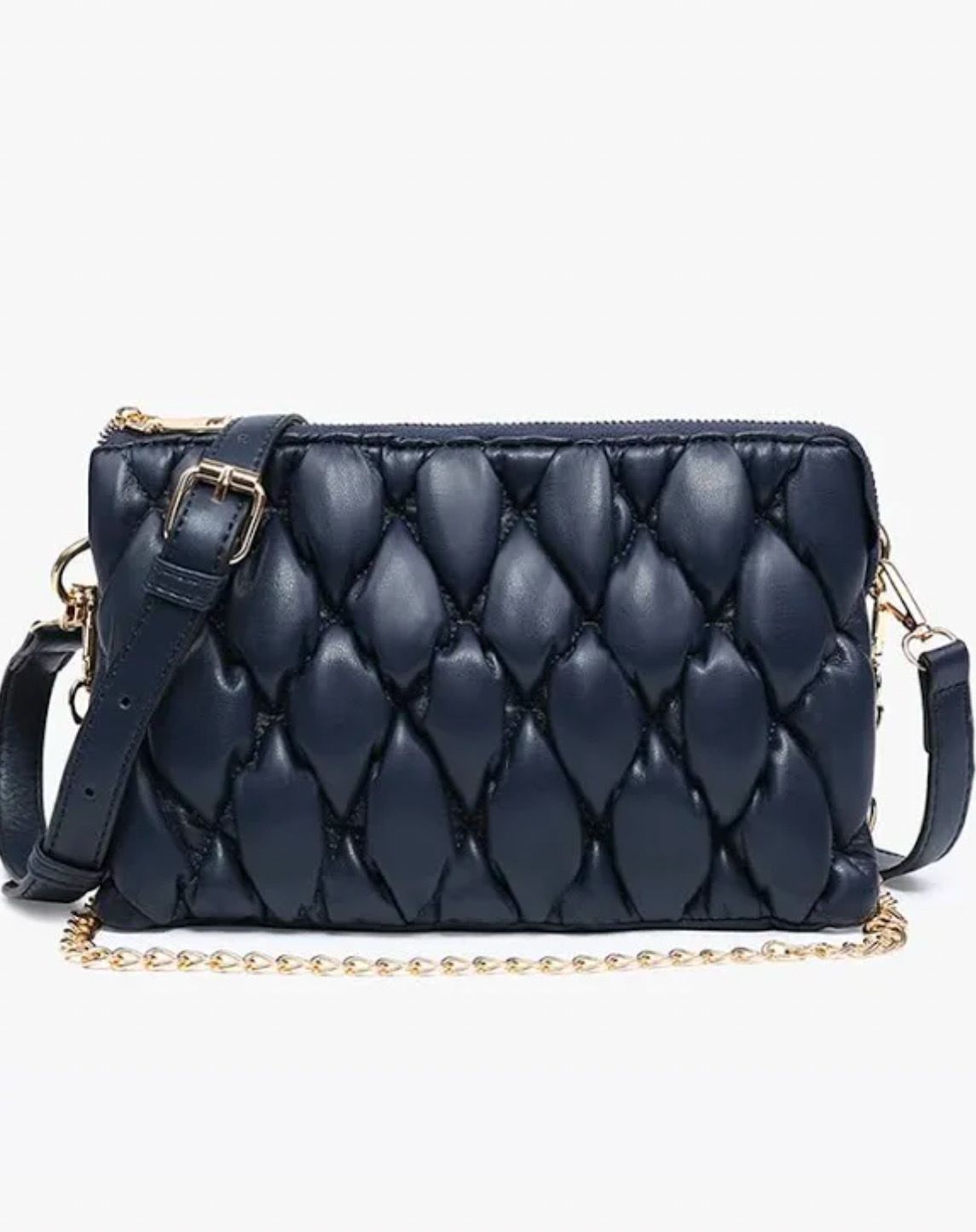 Jen &amp; Co Riley Puffer Navy