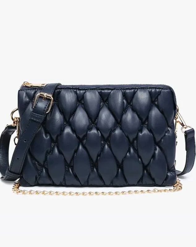 Jen &amp; Co Riley Puffer Navy