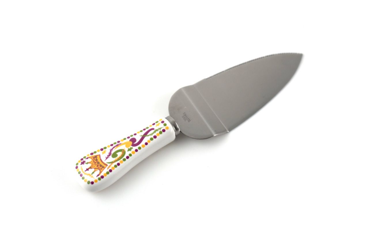 The Parish Line Mardi Gras King Cake Knife