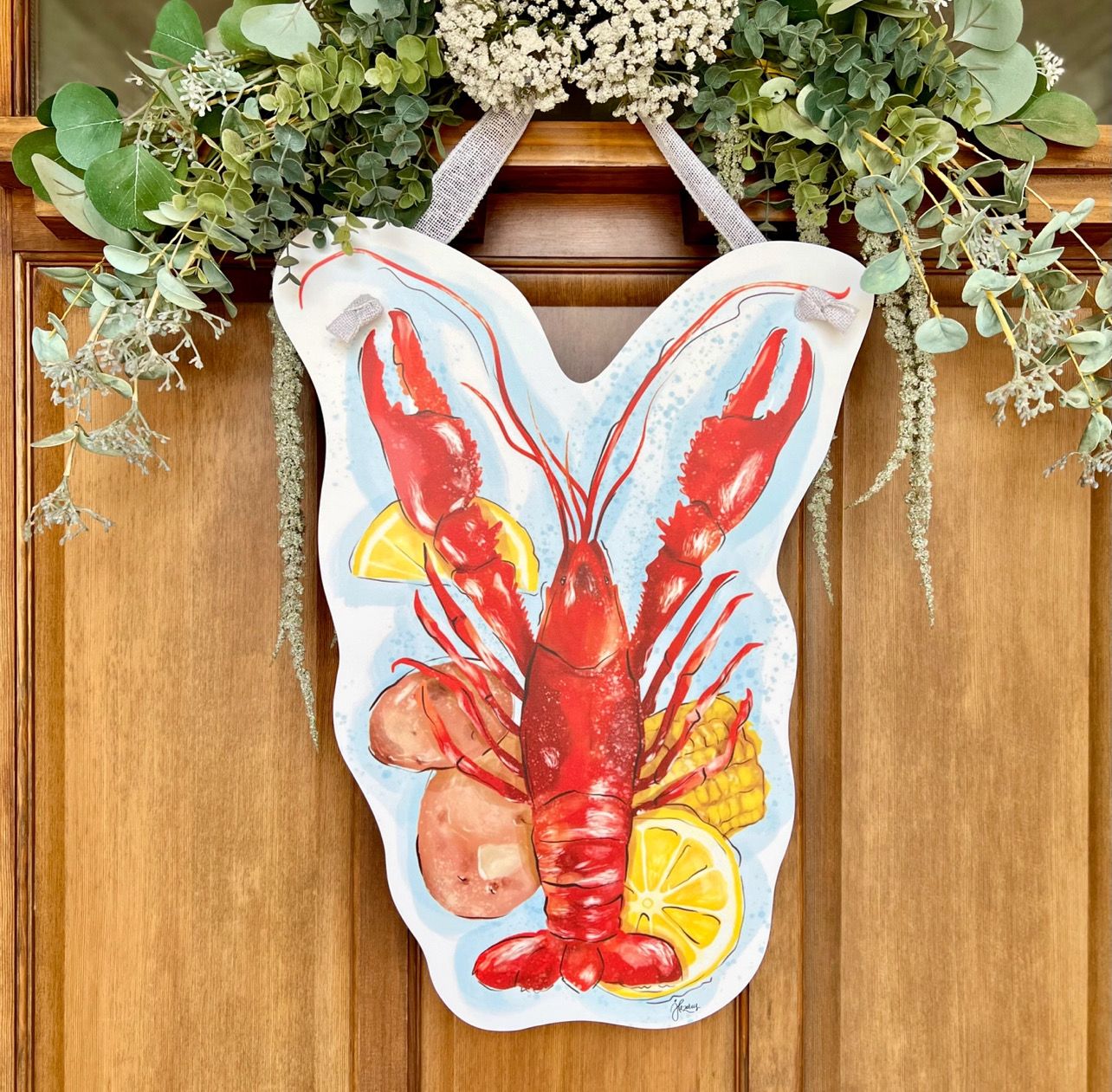 Songbird Crawfish Door Hanger