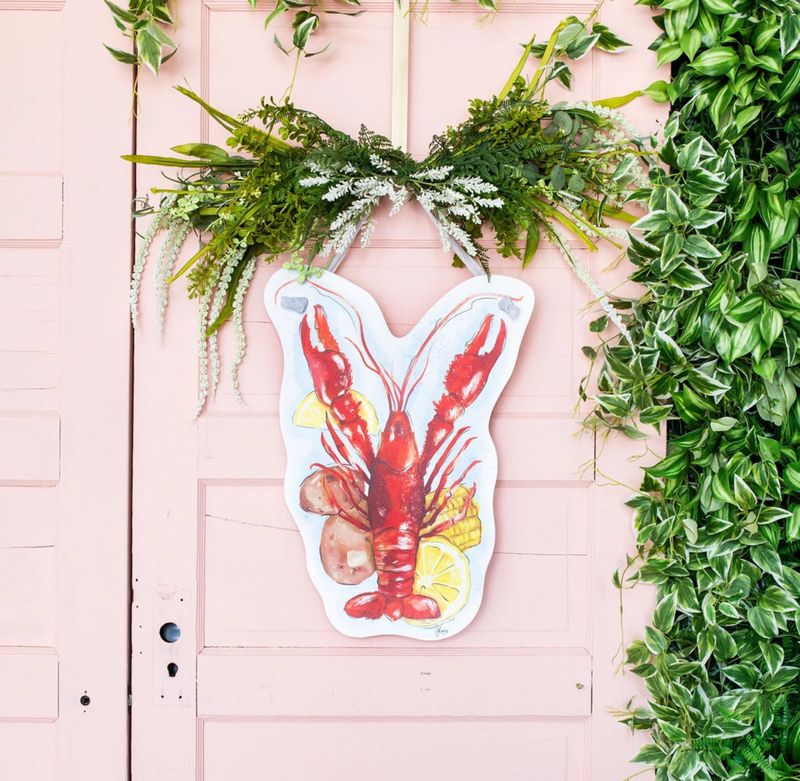 Songbird Crawfish Door Hanger