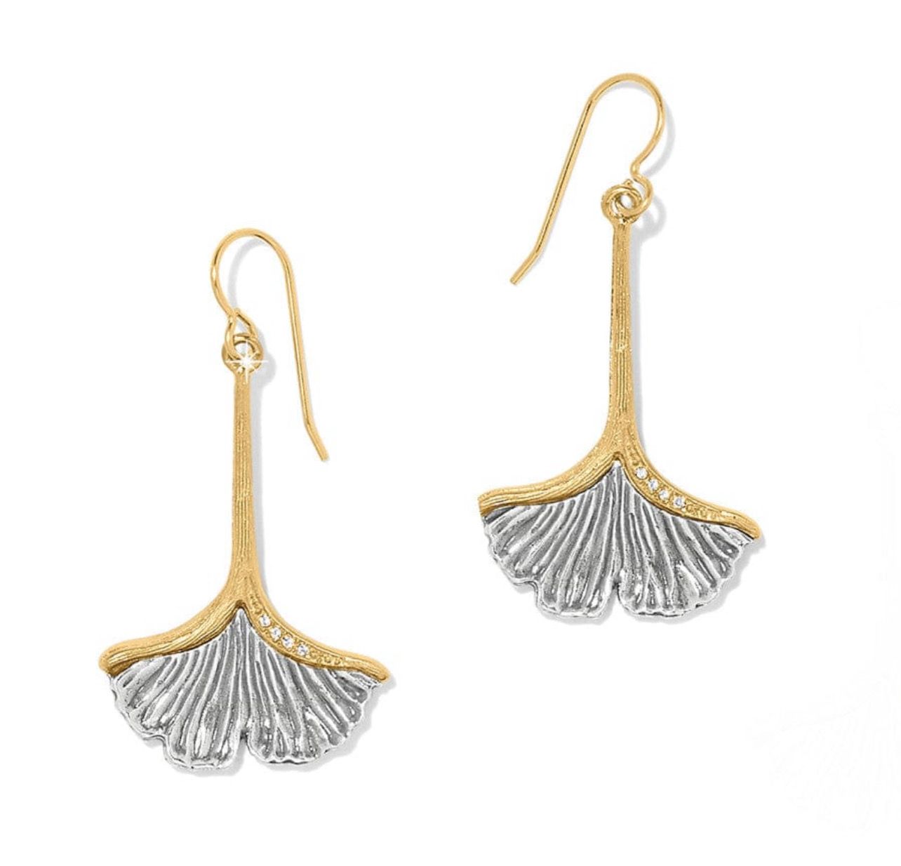 Everbloom Ginko Pearl Earrings