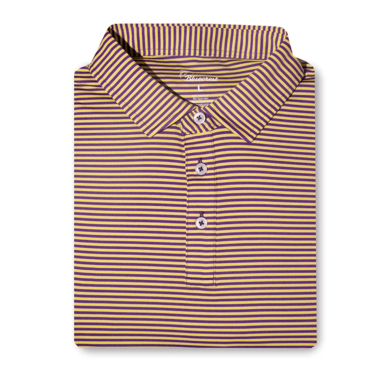 Bluecrest University Stripe Men&#39;s Polo