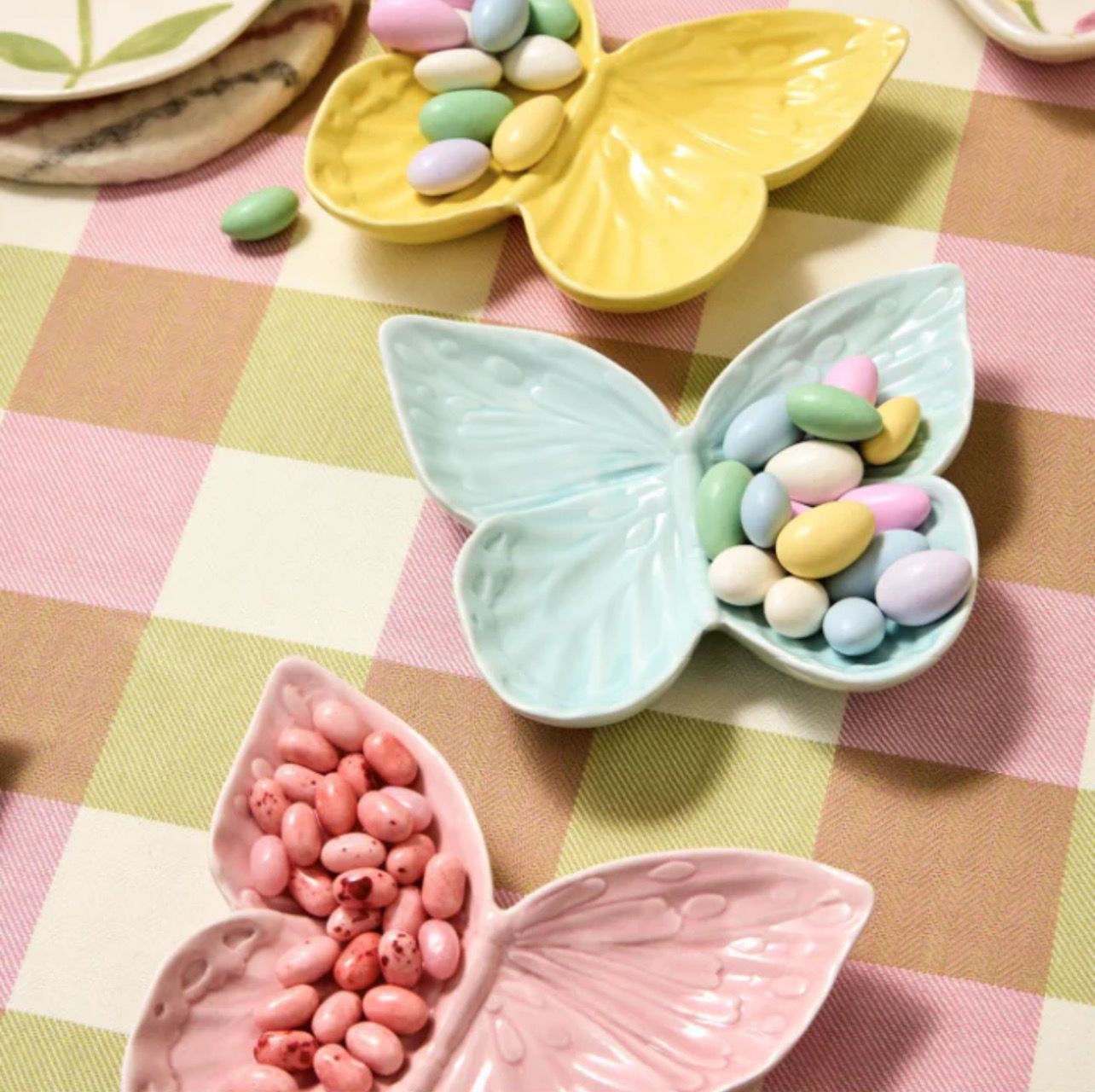 Two's Co Butterfly Tidbit Dish