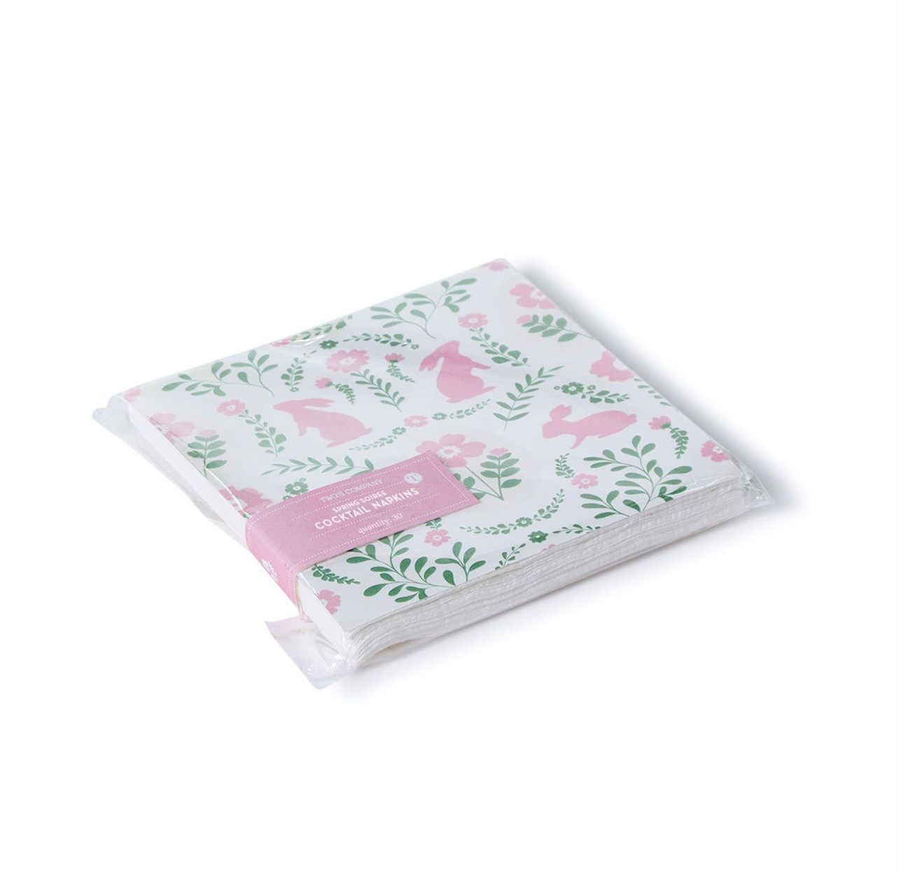 Two's Company Spring Soiree Cocktail Napkins