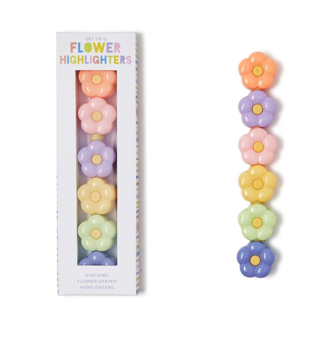 Two&#39;s Company Stackable Flower Highlighters