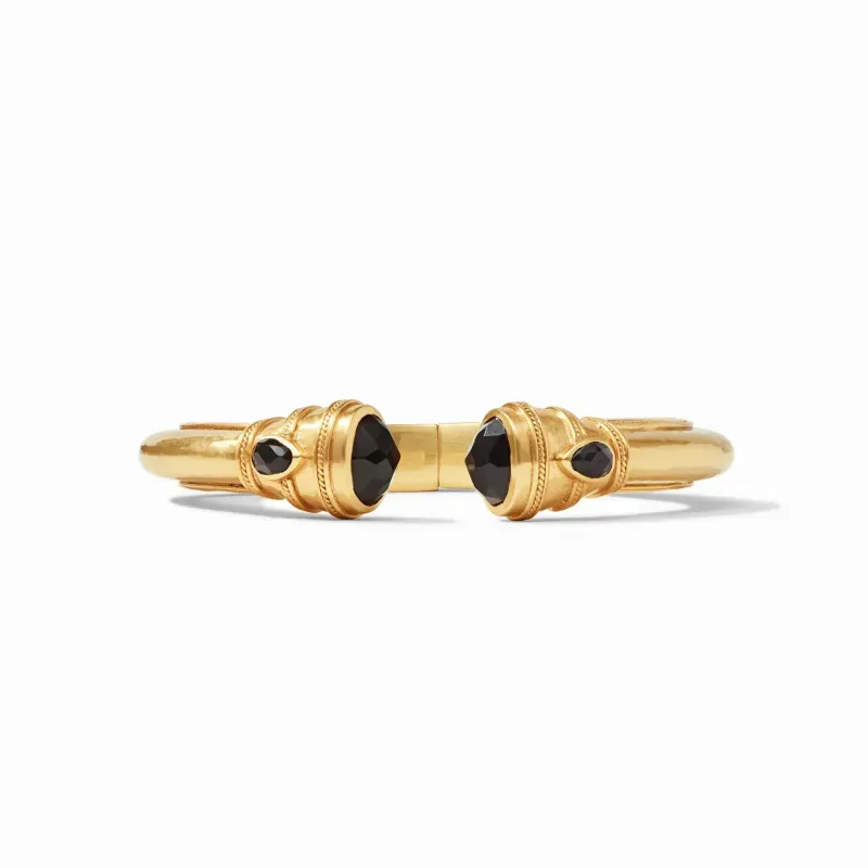 Julie Vos Cannes Demi Cuff Ob Blk