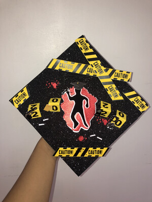 Grad Cap Topper Criminal Justice Grad Cap Topper Criminal Justice