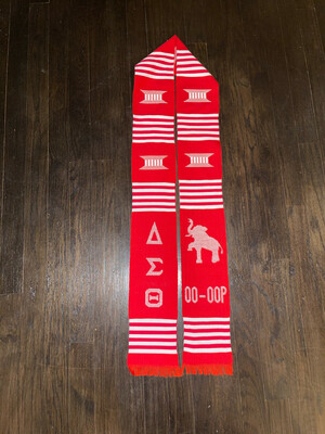 Delta Sigma Theta Kente Cloth Stole Delta Sigma Theta Kente Cloth Stole