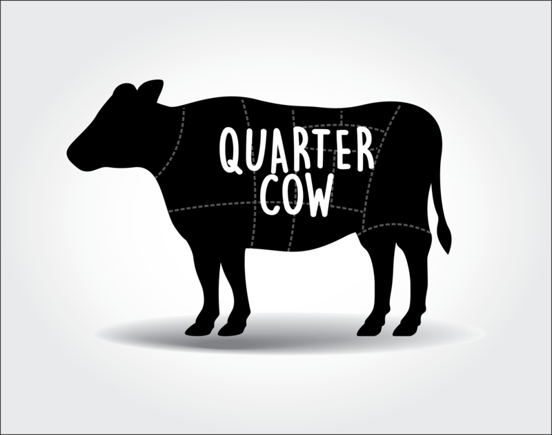 QUARTER calf The 1/4 calf is now available at $10.75per lb. If you choose to purchase on line $1128.75However Cash or check price is $1075.00 at the farm. Please call or text 830-560-6788 to place QUARTER calf The 1/4 calf is now available at $10.75per lb. If you choose to purchase on line $1128.75However Cash or check price is $1075.00 at the farm. Please call or text 830-560-6788 to place