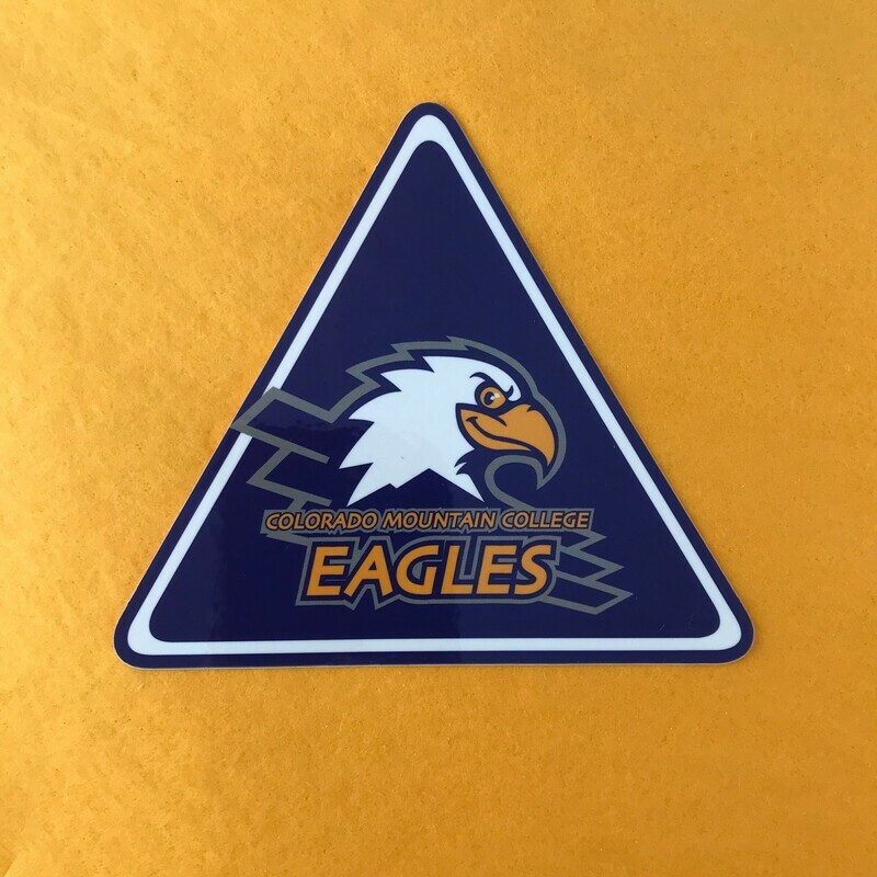 Swoop Triangle Sticker