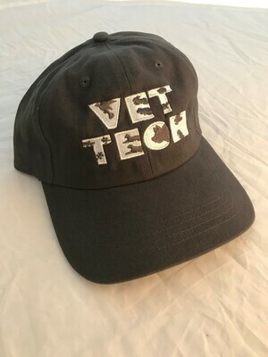 Vet Tech Hat - Charcoal