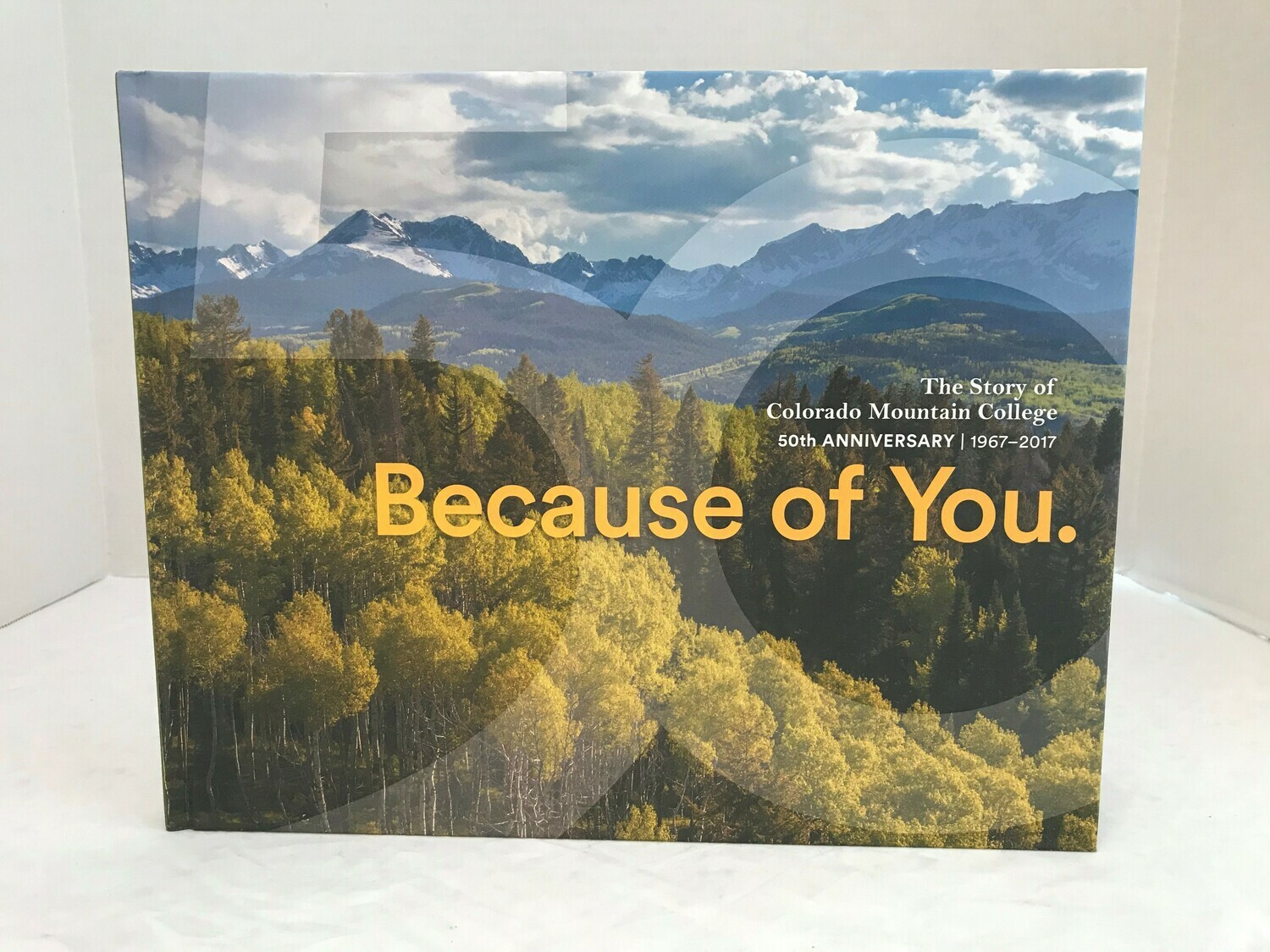 50th Because Of You Book
