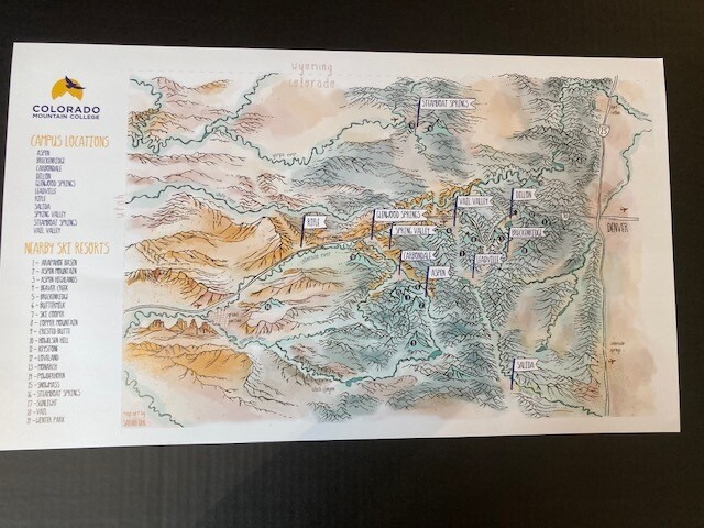 Campus Map Poster