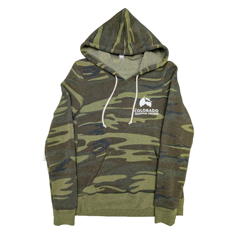 Patterned Fleece Hoodie