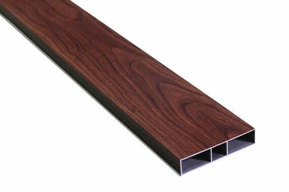 อลูมิเนียมลายไม้ แบบลายเรียบ (S9008)