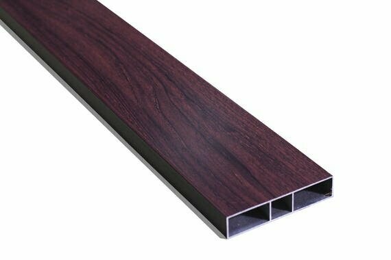 อลูมิเนียมลายไม้ แบบลายเรียบ (S9009)