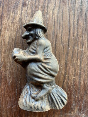 Antique Beeswax Witch