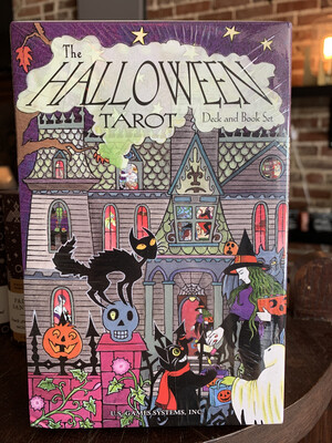 Halloween Tarot Deck & Book