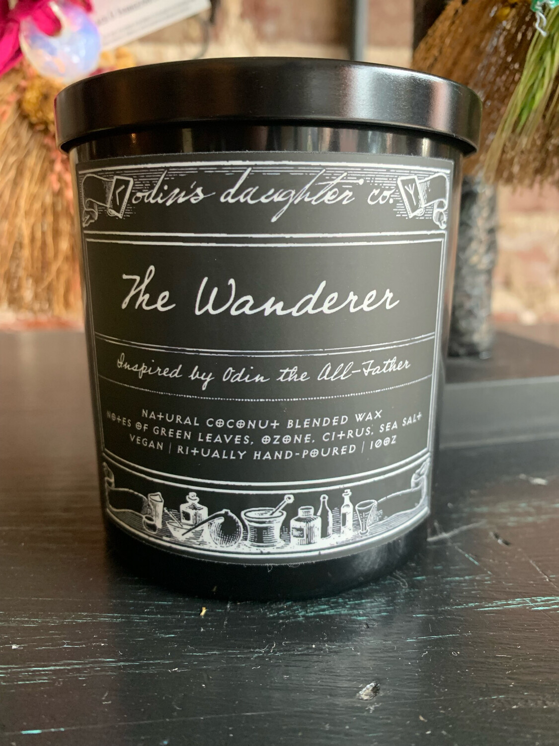 Odin’s Daughter Candle - The Wanderer