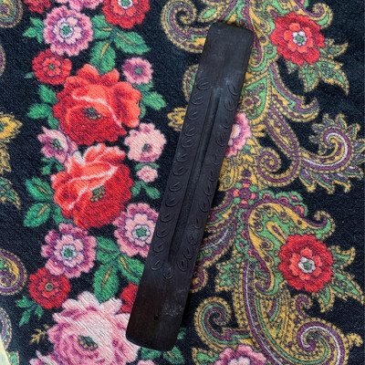 Black Incense Holder Long