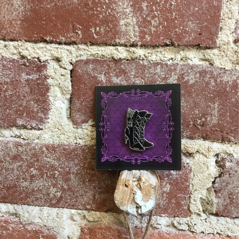 Witch Boots Pin